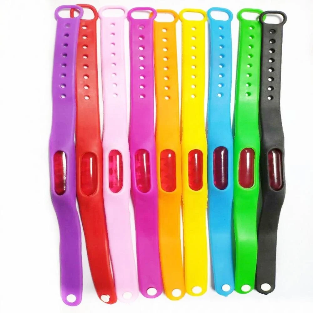 Silicone Mosquito Repel Bracelet Natural Essence Oil Mosquito Repellent