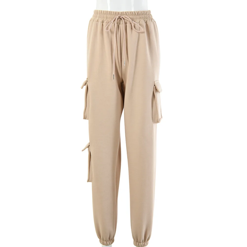 

Fashionable Casual Overalls 2021 Hot Style Lady High Waist Pants For Women, Black,white,gray,blue