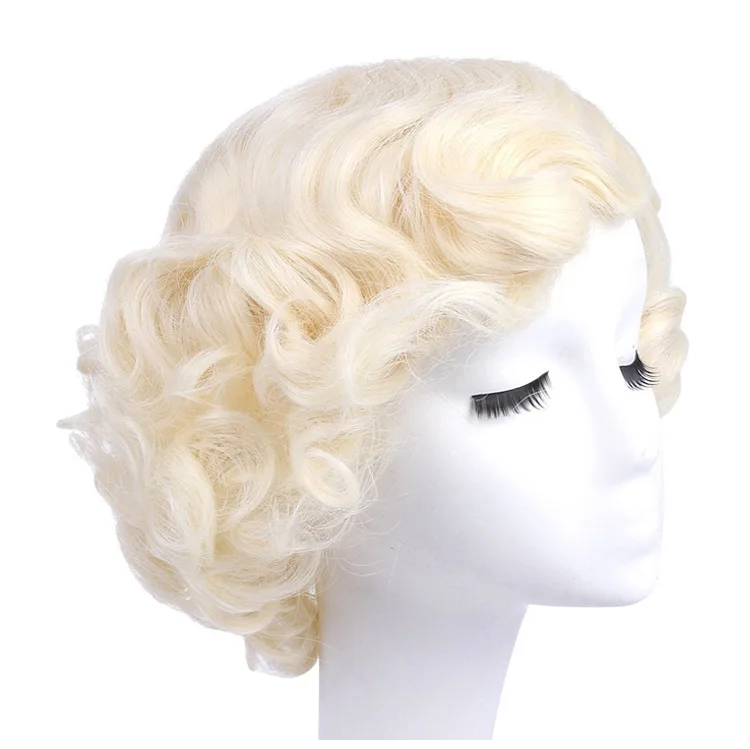 

Cosplay Highlight Wig Ombre Brown Honey Blonde Short Bob HD Lace Front Wig Colored Human Hair Wigs