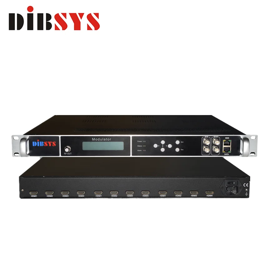 

12 Channels 1080p iptv encoder Modulator isdb-t over IP ASI out