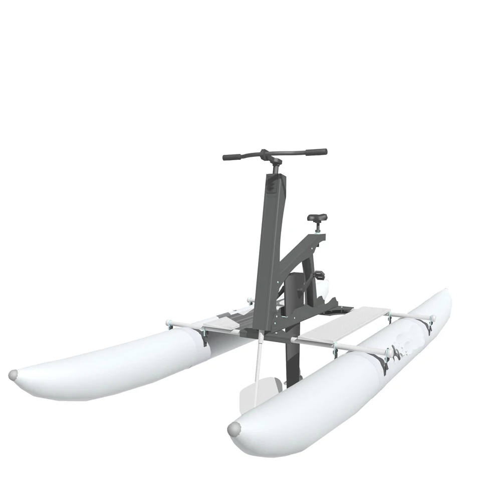 

Floating Water Shilled Bike Pedal Boat With Competitive price, Yellow orange white or others