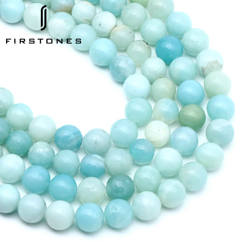 

AA Amazonite Gemstone Beads 6mm 8mm 10mm For Jewelry Making Beads For Bracelets, Various