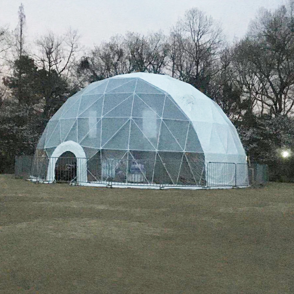 
Geodesic dome tent outdoor camping dome house multi-size customizable 