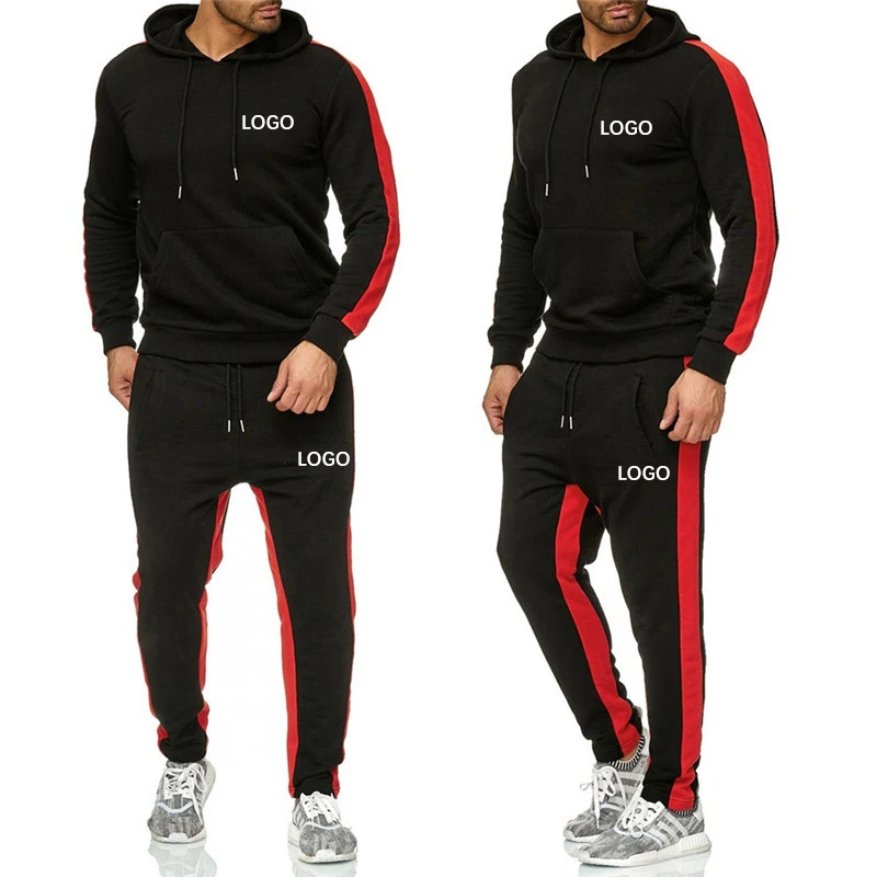 

Wholesale Custom Sports Wear Running Training Polyester Tracksuit Men Jogging Sweatsuit Set