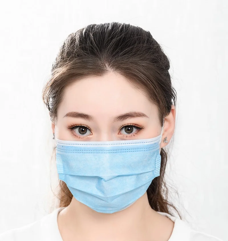 

In Stock Pollution Health Protection Disposable Earloop Faceshield for Home, School, Office GB/T32610-2016 KN95 Face Mask CN;ANH, Blue