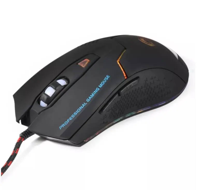 

TikTok Supplier 6D Buttons LED Optical USB Gaming Mouse 3200 DPI laptop Mice wired gamer mouse For computer/notebook/ Windows