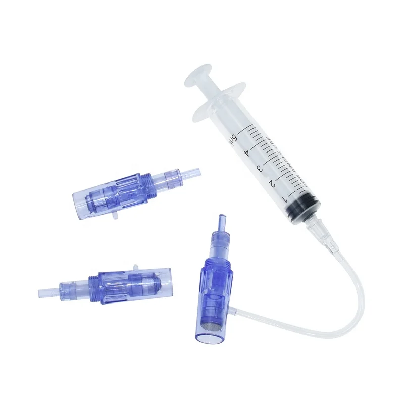 

Factory Supply Micro Needle Mesotherapy Gun 9/12/24/36/42/Nano Derma Pen Needle Cartridge, Blue