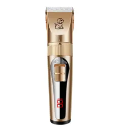 usb rechargeable electric dog cat pet hair trimmer