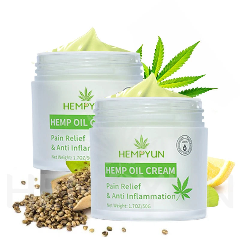 

Pure Hemp Extract Cream Pain Relief, Back Pain & Muscle Pain, White color