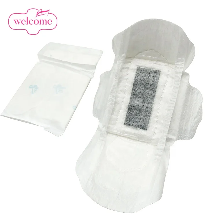 

Vaginal Products for Women Premium Biodegradable Corn and Bamboo Fiber Intimate Sanitary Pads Sanitary Napkin with Negative Ion