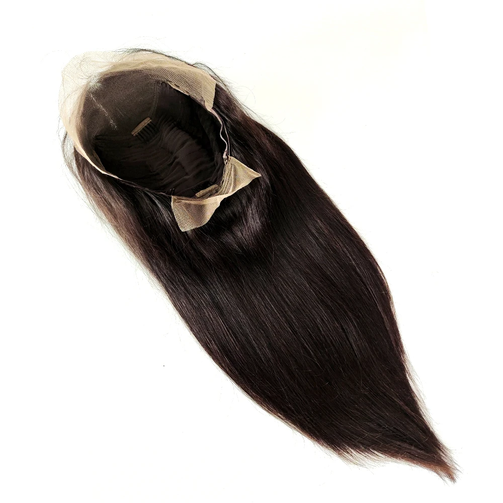 

MLIN Human Hair 13x4 Lace Front Wig Bone Straight Light Brown Lace with Baby Hair 350% Density Hot Sale Brazilian Swiss Lace