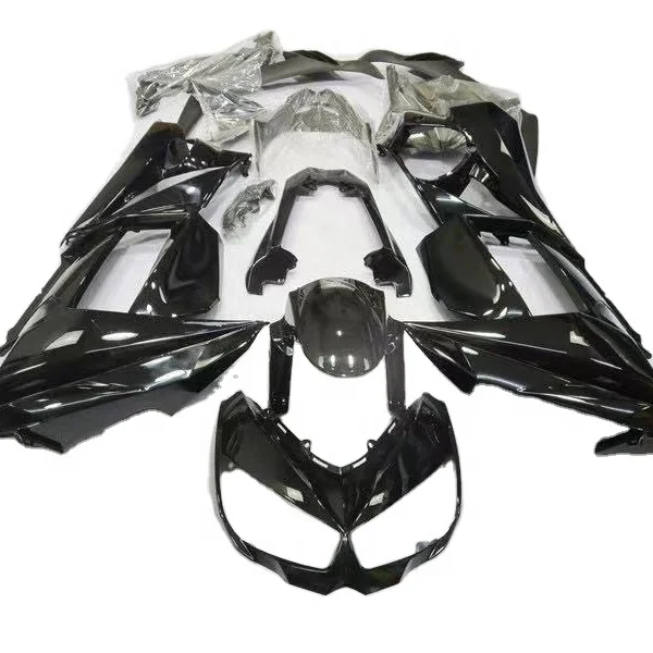 

2021 WHSC Fairing BodyWork Kit For KAWASAKI Z1000 SX Black, Pictures shown