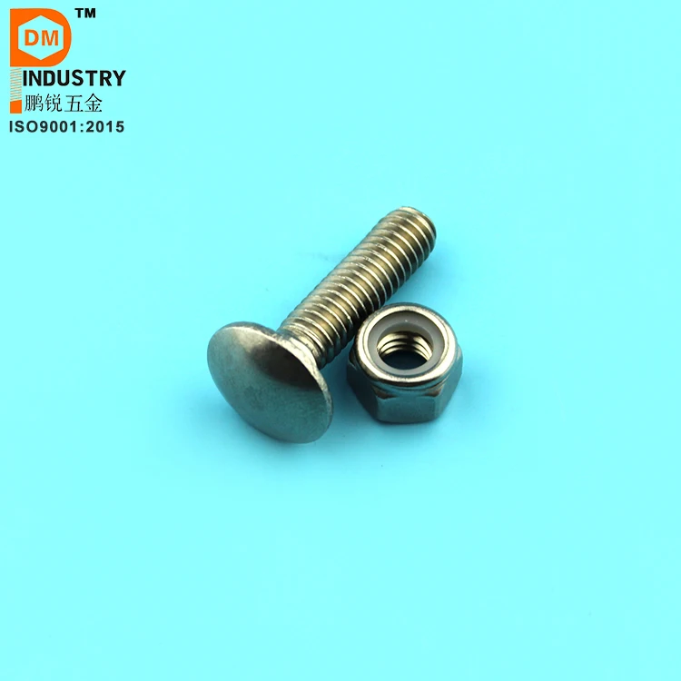 
cup head square neck bolts 