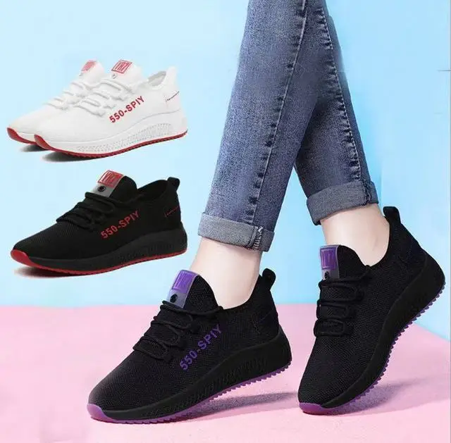 

Customizable Breathable Platform Sport Shoes Mesh Casual Sneakers
