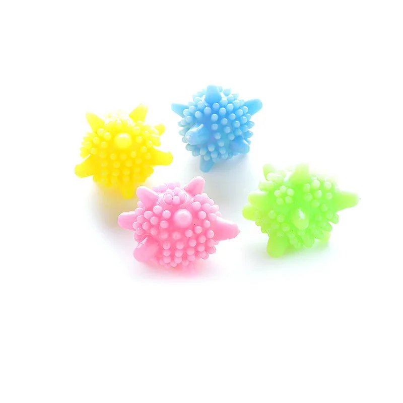 

Magic Laundry Ball For Household Cleaning Washing Machine Clothes Softener Starfish Shape Solid Cleaning Balls, Random