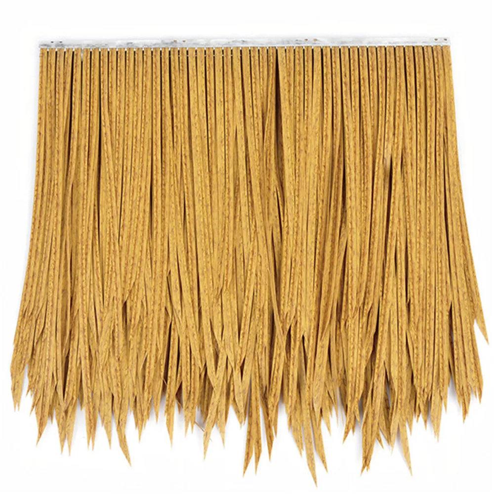 

China Suppliers Waterproof Synthetic Artificial Thatch Roof For Sale