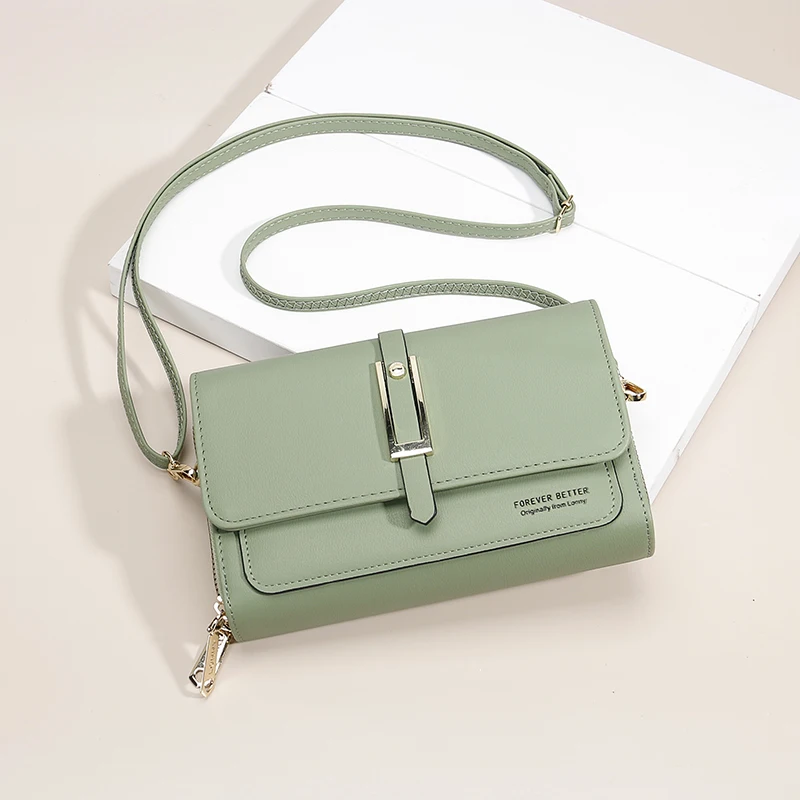 

New Casual Women Handbags PU Leather Messenger Fashion Design Brand Ladies shoulder Large Capacity Bag Woman Purse, Black