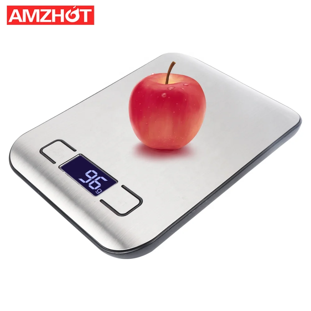 

K26-0054 Multifunction 5KG/11LB Stainless Steel Electronic Kitchen Food Weighing Scales Digital Kitchen Accessories Scales