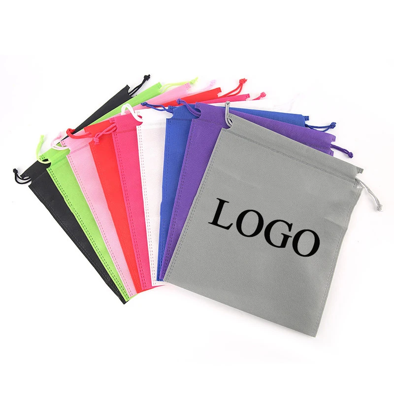 

Wholesale Anti dust non-woven buggy bag small non woven drawstring bag Reusable Laminating Tote Carry Non Woven Shopping Bags, As client's requirement