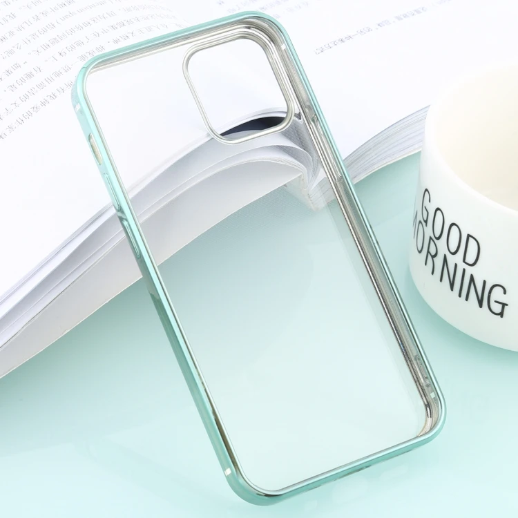 

Dropshipping Ultra-thin Plating TPU Shockproof Protective Soft Phone Case For iphone 12/ 12 pro/ 12 pro max