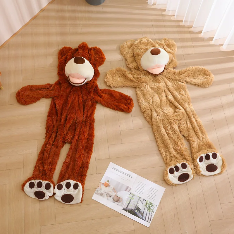 

Hot Selling Factory Wholesale Different Size Unfilled Animal Plush Toy Skin Unstuffed Giant Teddy Bear Skin without Filling