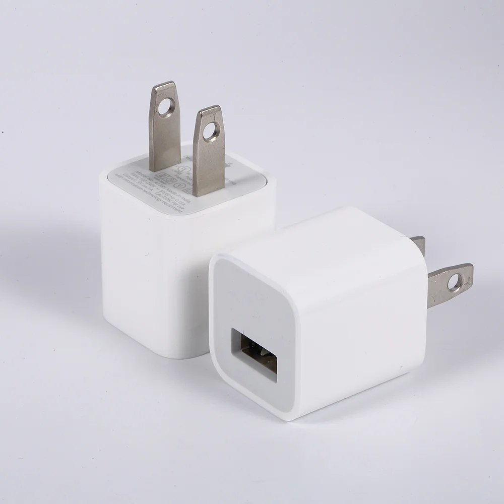 

Wholesale 5v 1A Mobile Charger Eu Us Plug Fast Usb Wall Charger For Samsung IPhone And More, White