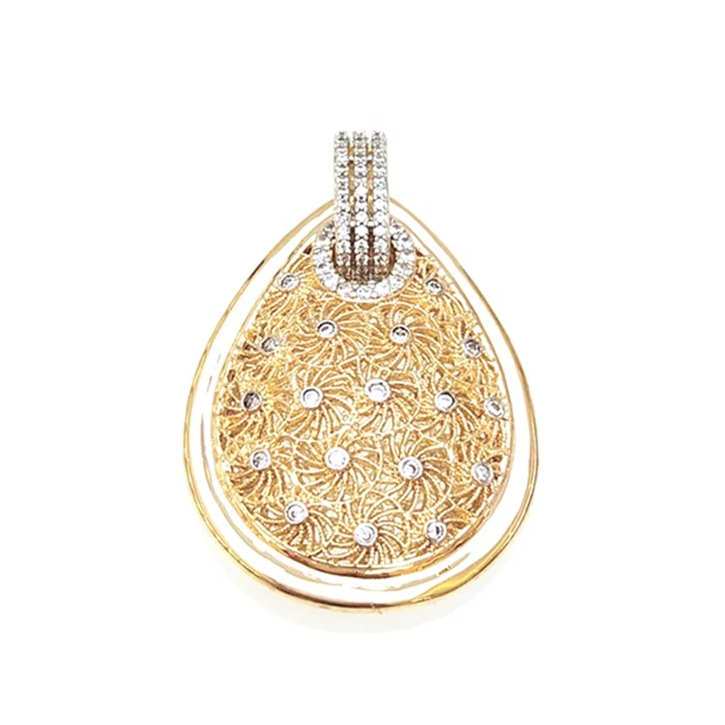 

Factory Wholesale Fashion Necklaces & Pendants for Women Girls Custom stamped 18K pendant Pendant Necklace