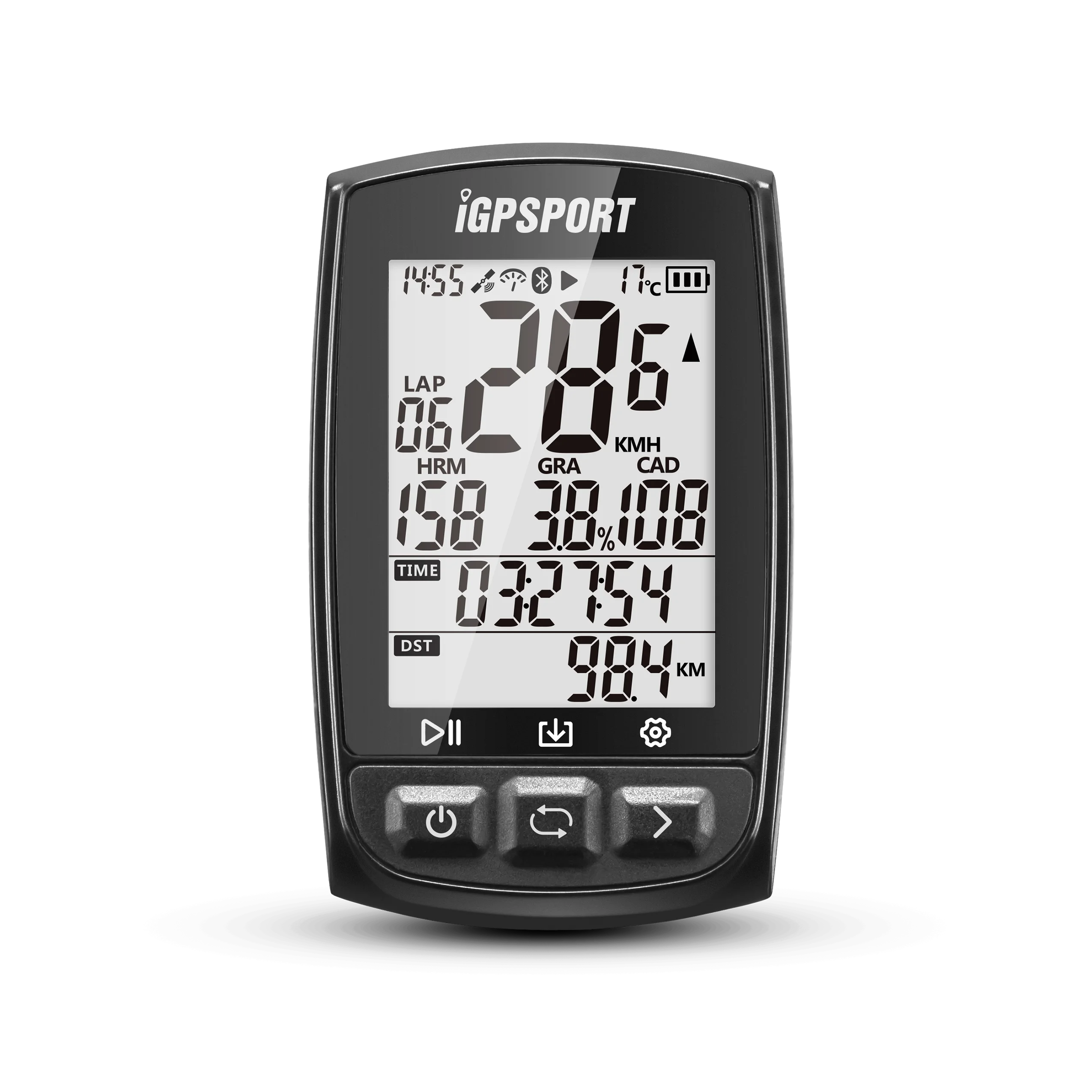 

iGPSPORT GPS bike computer, Black