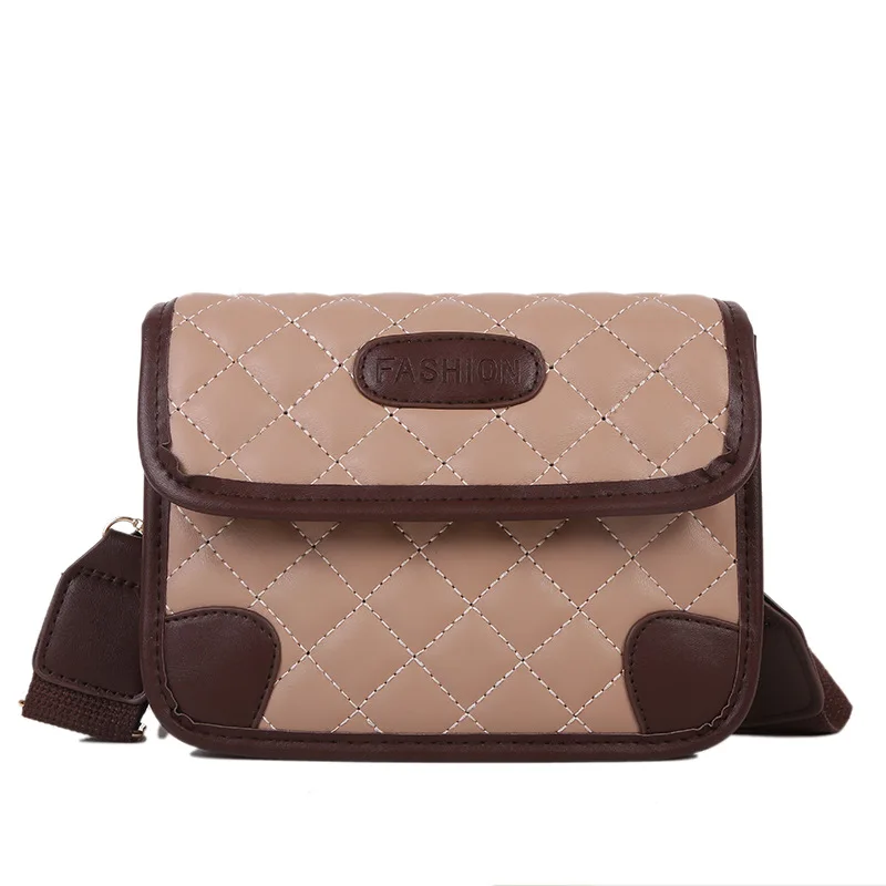 

2021 new bag cowgirl printed canvas waist bag wide shoulder strap messenger handbag personalized chain handbag