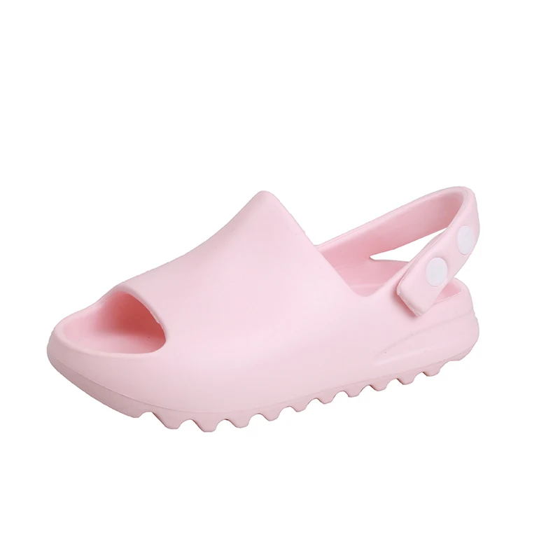 

2020 Summer High Quality Newly Design Children Slippers Customized LOGO Kids Yeezy Slides, Pink, yellow, green, black(35-45)