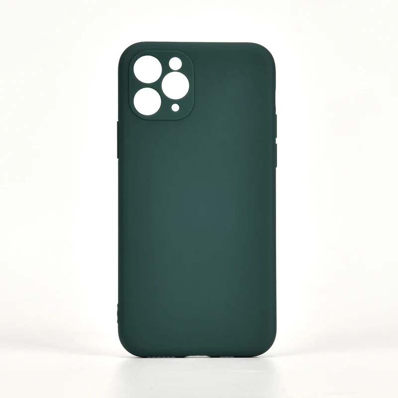 

Factory Wholesale Price TPU Cell Phone Case For Apple iPhone 11 Pro Max Soft Protective Cover For Apple Phone 11, 8 colors