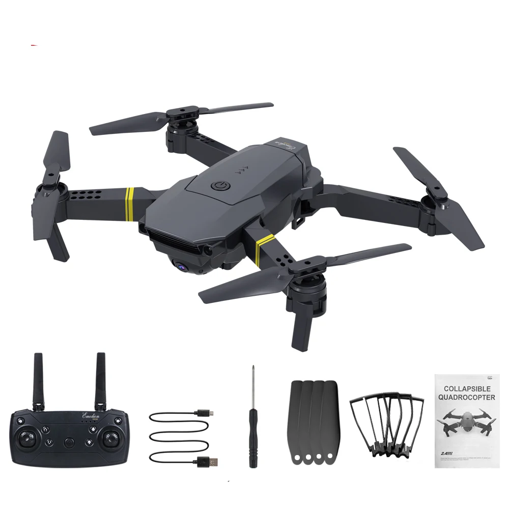 

High Quality Mini Drone Foldable Face Recognition Air Pressure Fixed High Quadcopter Drones with 4K HD Camera WIFI FPV E58 Drone