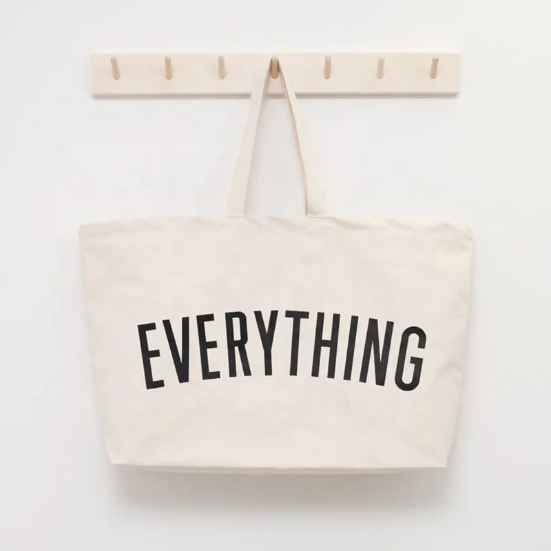 

US Warehouse stock 12oz wholesale Hot sale Beach Bag Women Blank Cotton Canvas Tote Bag With Handle Everything Shopping Bag