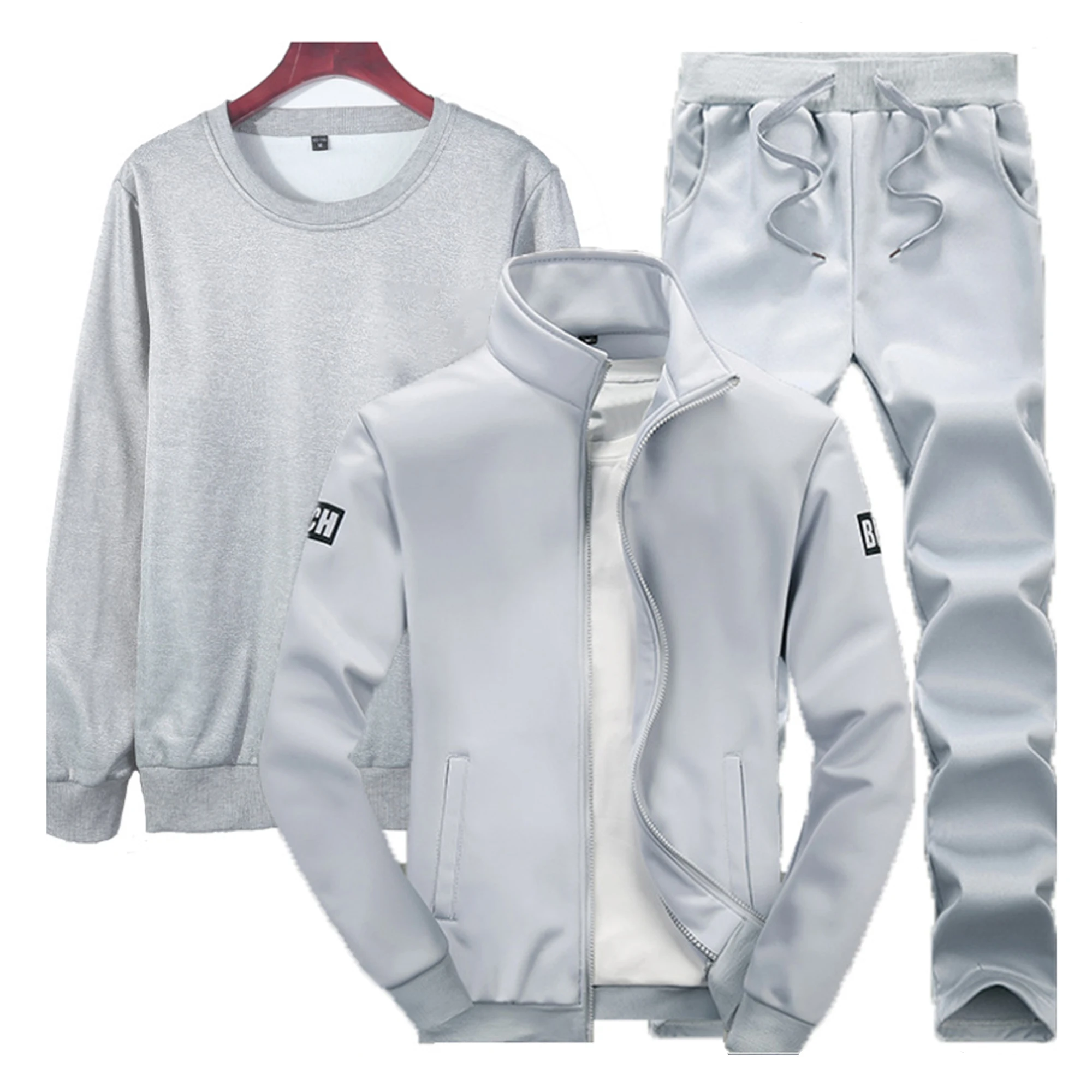 

high quality sport sexy winter track designer nylon velvet cashmere jogging tracksuit suit sets for womens men sport