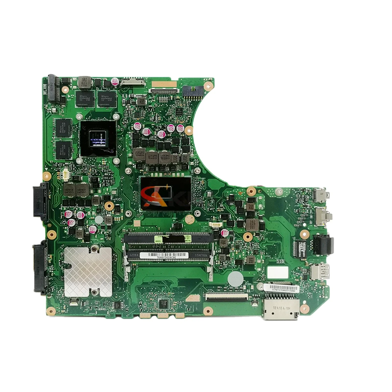 

Mainboard For ASUS VivoBook Pro N552 N552VW N552V N552VX Laptop Motherboard i5 i7 6th Gen GTX950M GTX960M V2G/V4G