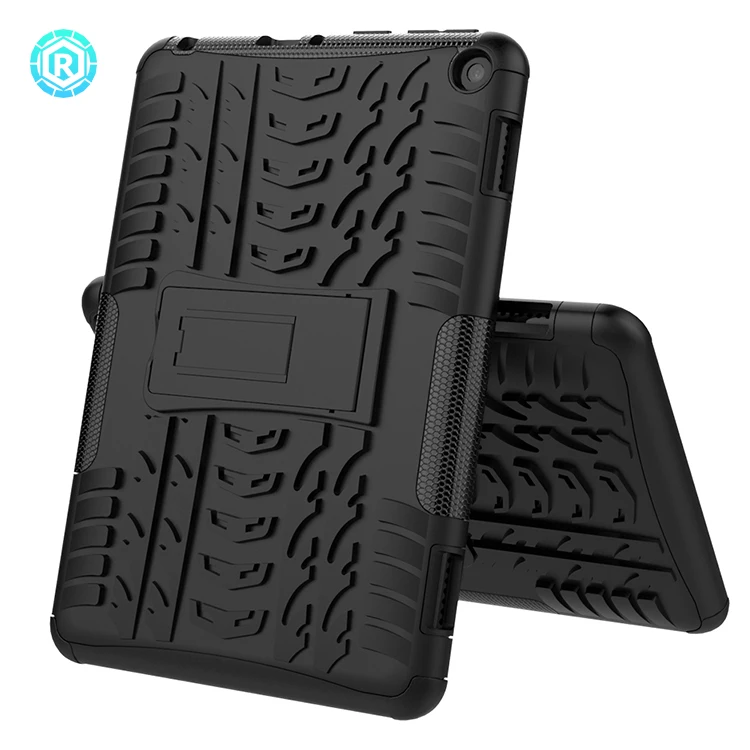 

Hard case foldable kickstand type TPU PC protective tablet cover for Amazon HD 8 2020