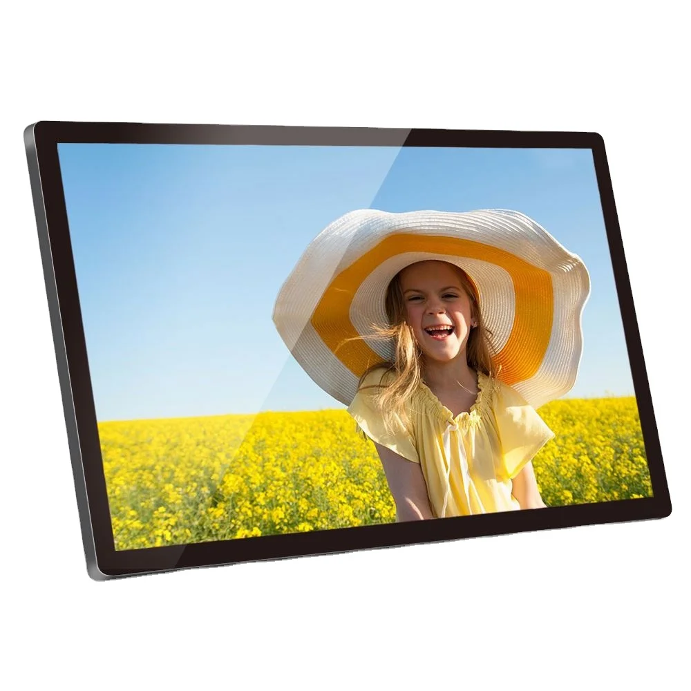 

dast delibery modern customized design hanging picture frame 32'ECO-friendly plastic photo frames hdmi Smart Digital Photo Frame