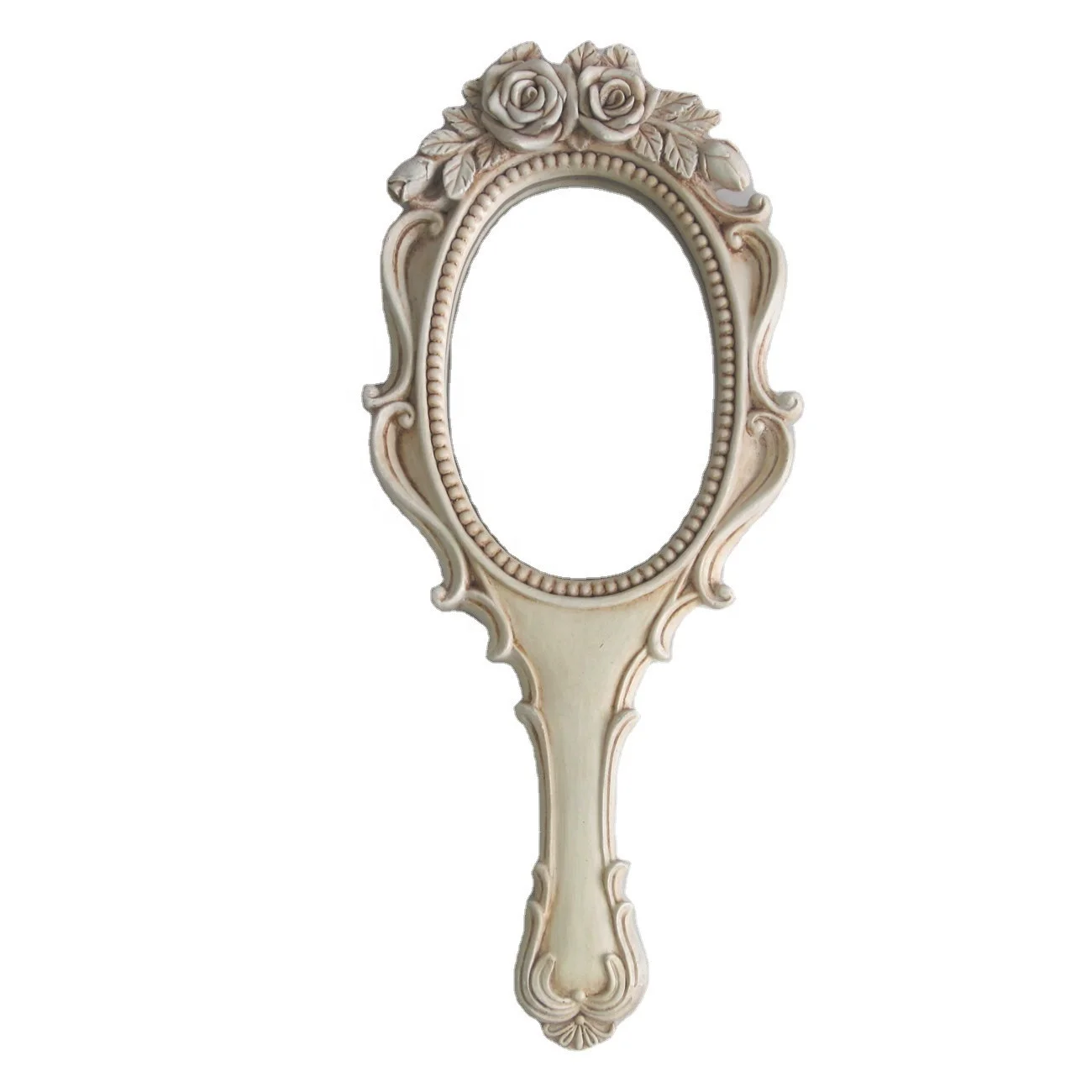 

Makeup bulk craft mirrors Antique Small Vintage Custom Hand handle Held Mirror Craft, Customized