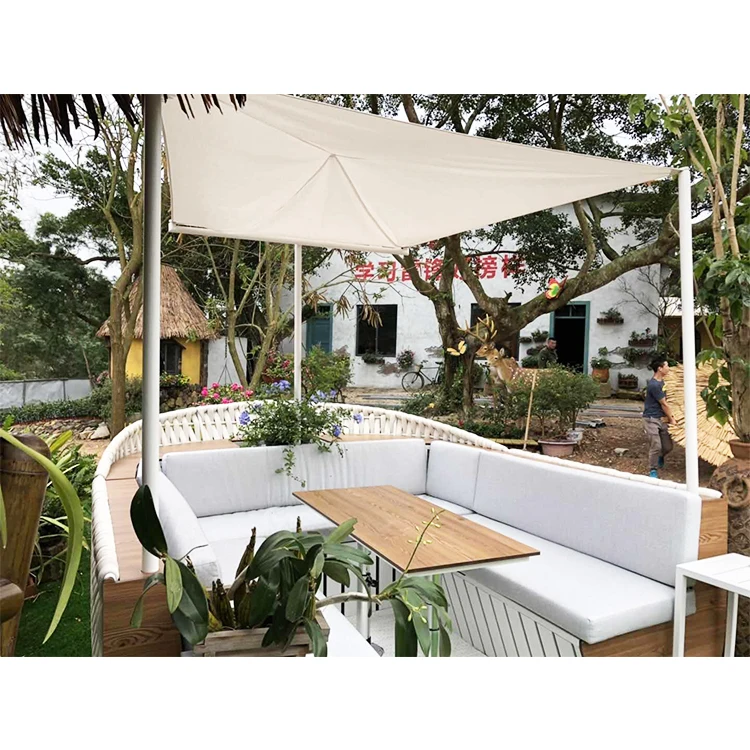 Couture Jardin Cruise Outdoor Sofa Rattan Furniture Outdoor Garden Sofa Bed,Garden Sofas Round