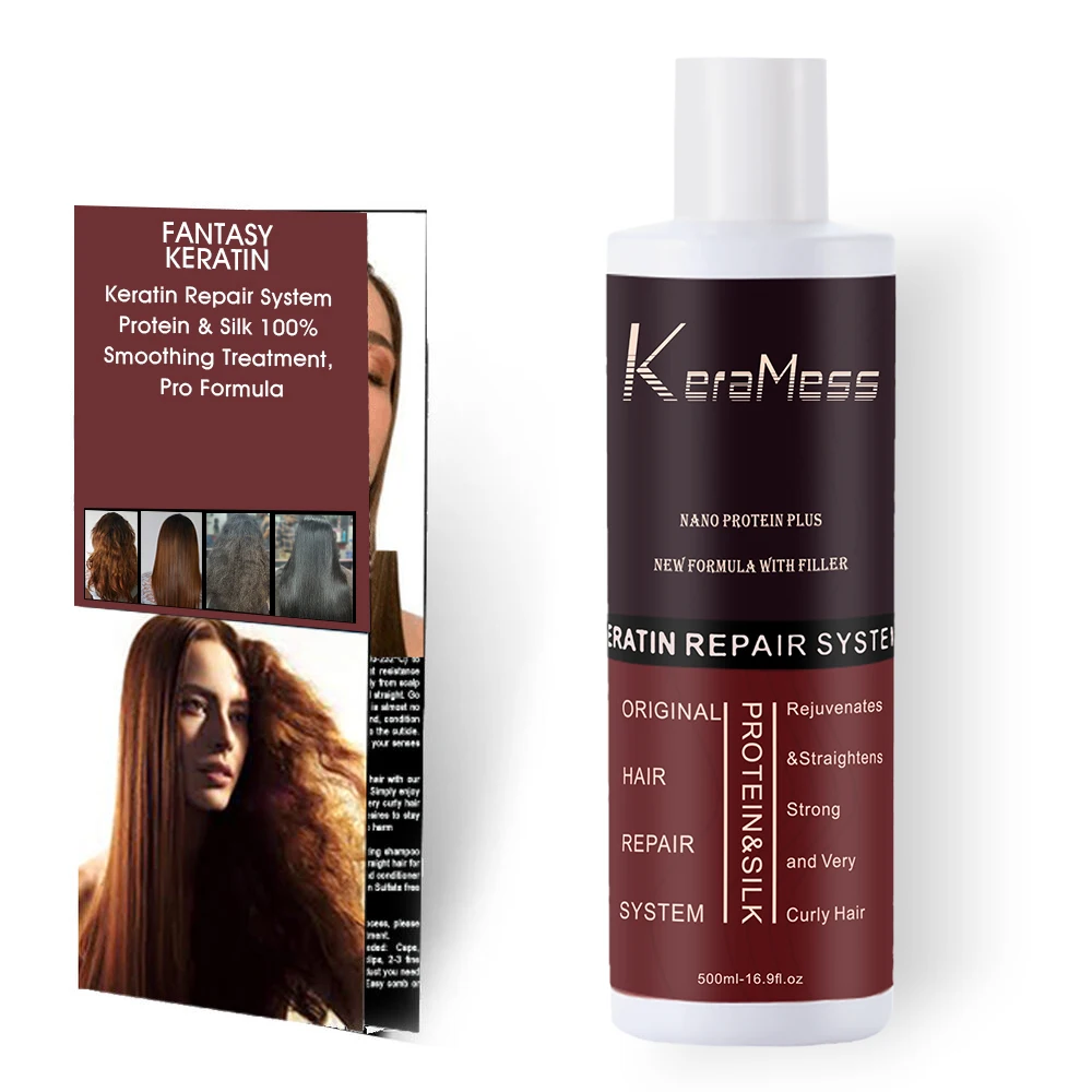 

Brazilian Straightening Formaldehyde Free Keratin Protein Hair Cream Treatment