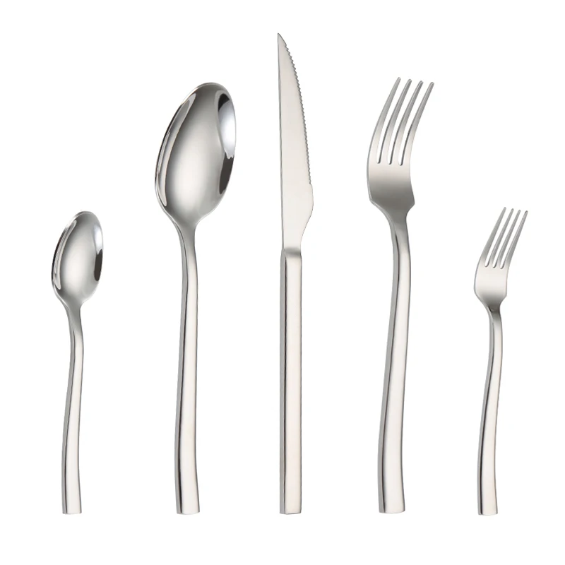 

Modern Hotel Knife Fork Spoon Stainless Steel Cutlery