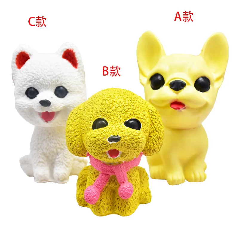 

DIYbaking 3Dthree-dimensional dog net red bulldog Shunsuke Teddy car aromatherapy decoration fondant silicone mold Baking Pastry