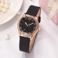 

Women's Watches Fashion Luxury Leather Simple Design Watch Ladies Watch Women Reloj Mujer Women Analog Wrist Watches Clock