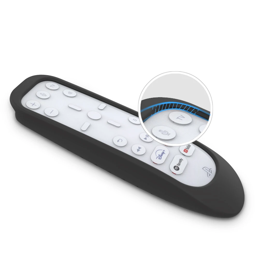 

Anti-slip Skin-Friendly Silicone Case Protective Cover For Sony Playstation 5 Media Remote Control