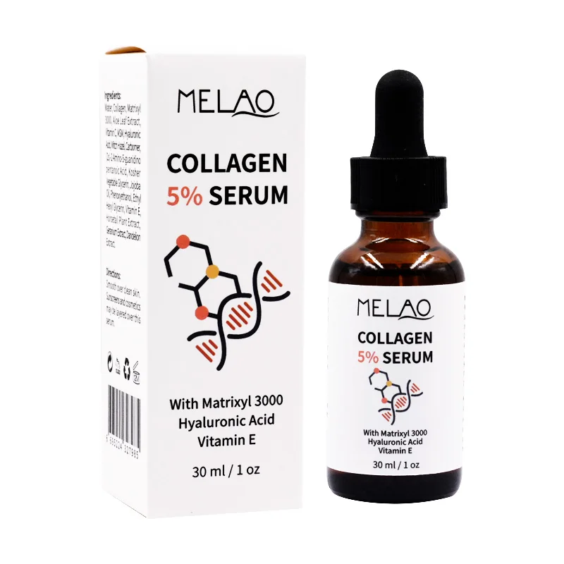 

Private Label / OEM Collagen Hyaluronic Acid Face Serum for Anti Aging, White