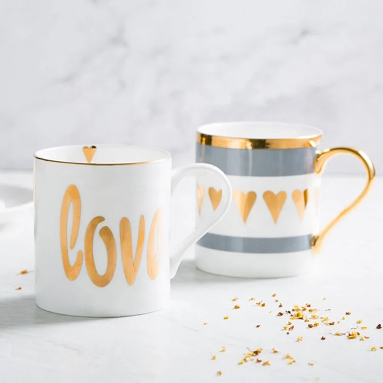 

Mikenda Custom High Quality Cups Tea Ceramic Striped Mug New Products Cheap Ceramic Mugs, As pictures