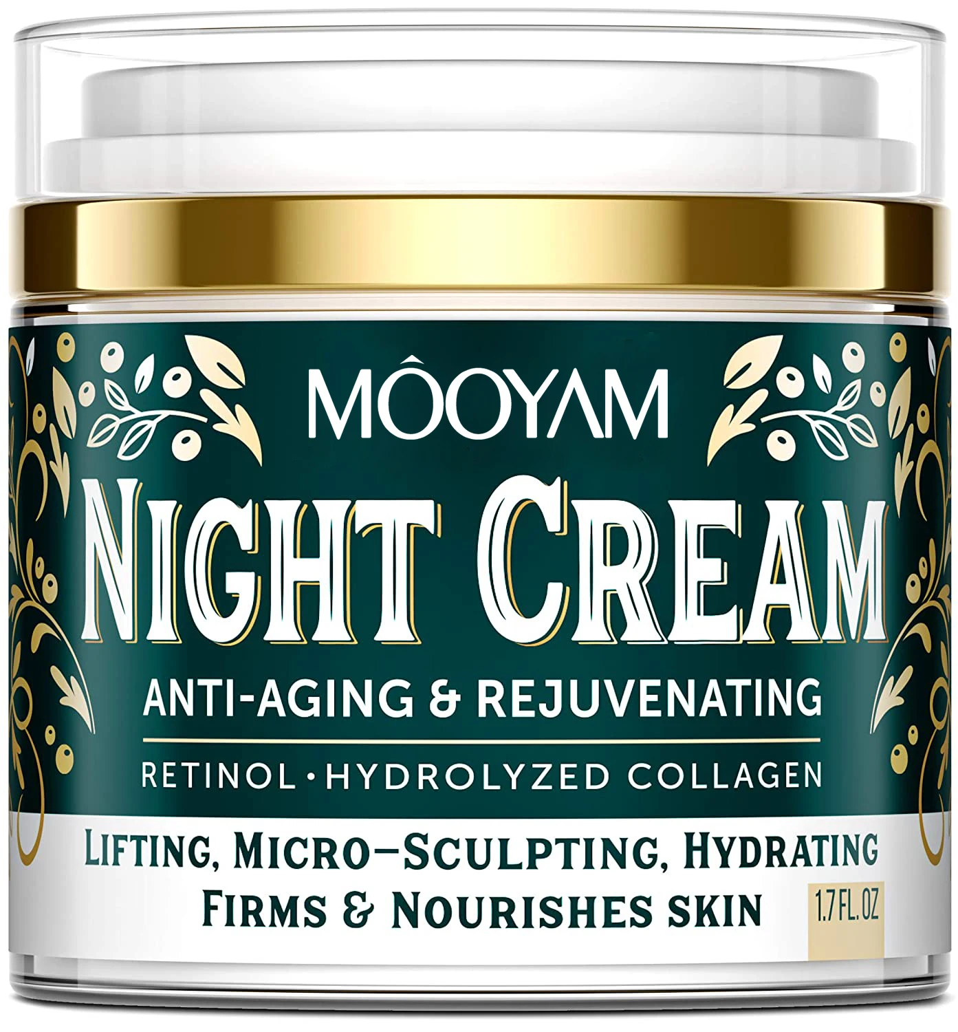

Private Label Organic Natural Brightening Night Face Cream Skin Whitening Anti Aging Day And Night Cream For Face