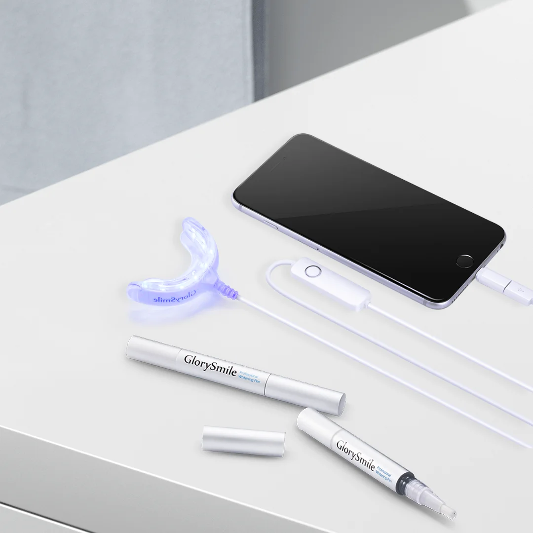 

Wholesale Professional Dental Bleaching Device USB Connect LED Light Teeth Whitening Kit 16 Minutes