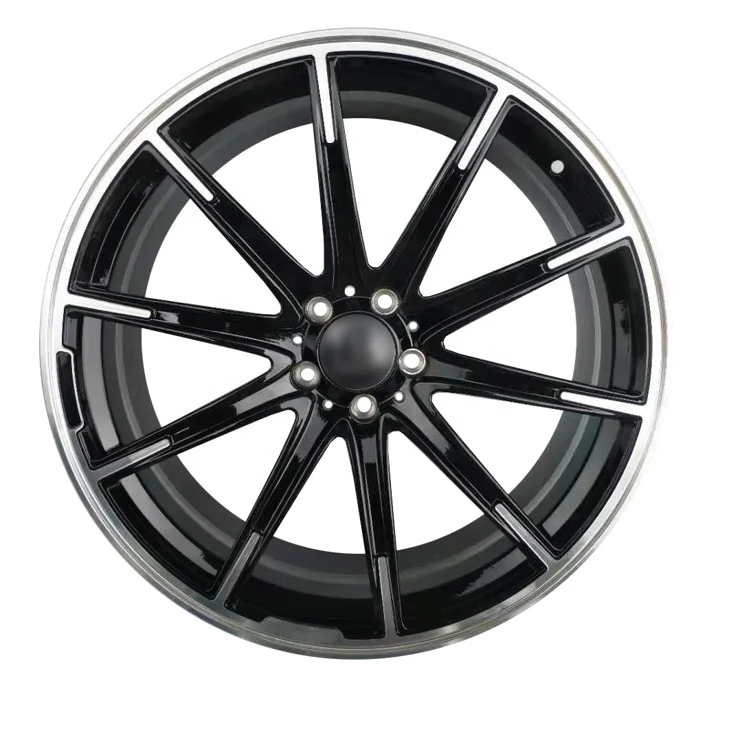 

Factory 5x130 forged 6061 aluminum alloy car wheels rims 19 20 21 22 23 24inch black bright chrome 5hole for Benz