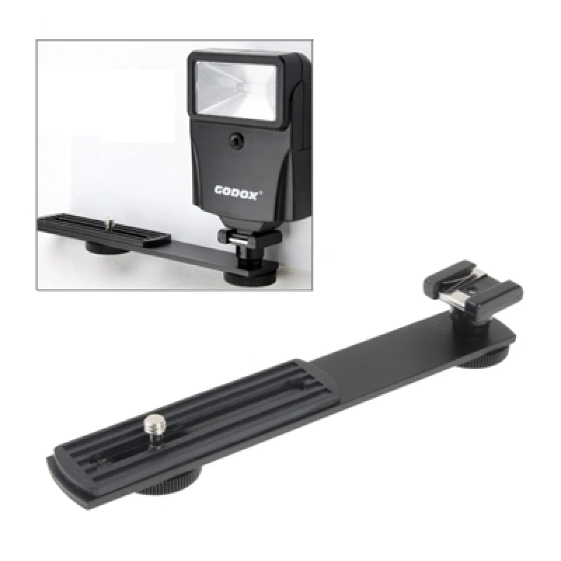 

Dropshipping Metal Flash Bracket for DSLR Camera